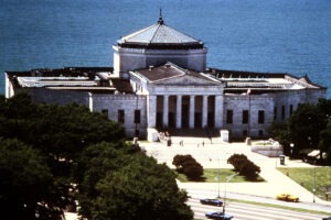 Shedd Aquarium from the Air