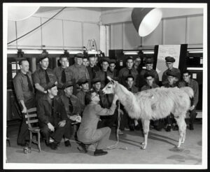 Assistant Director Lear Grimmer with animal keeper staff