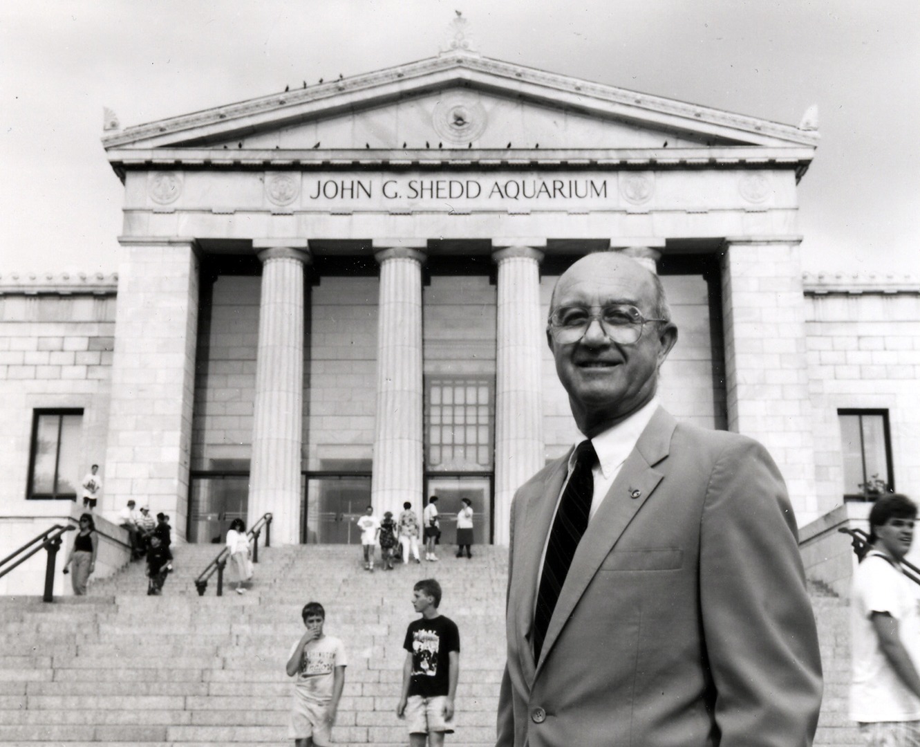 Bill Braker and the Shedd Aquarium