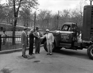 Vierheller and Triangle Express truck